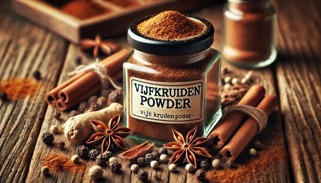 Vijfkruidenpoeder vervangen